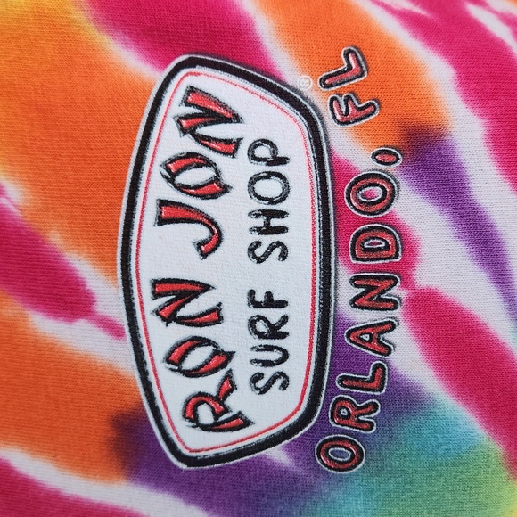 Ron Jon Surf Shop Orlando, Florida, Logo Tie Dye Size M - Picture 3 of 11